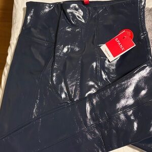 SPANX Glossy Midnight Leggings